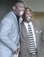 Ken Riley and Doug Williams appear together in this 2001 photo.